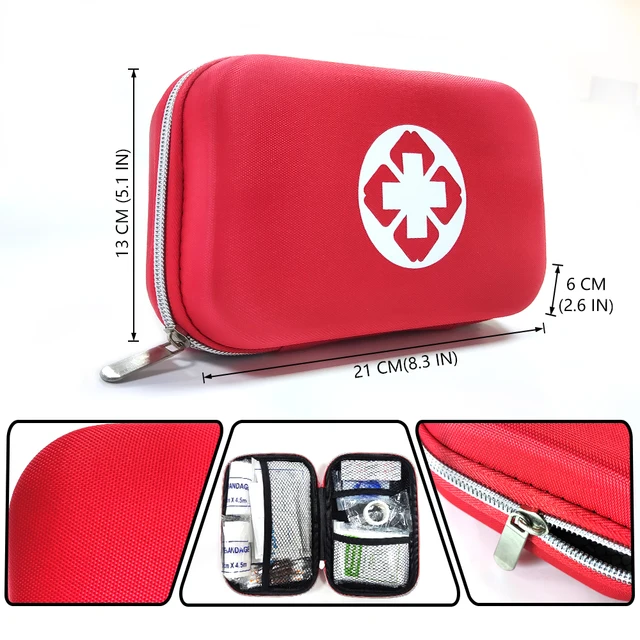 Mini Emergency First Aid EVA Case
