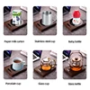 100°C Cup Heater Mug Warmer Hot Tea Maker 5 Gear Warmer Coaster 200W Heating Pad Electric Hot Plate For Milk Tea Water 220V 5