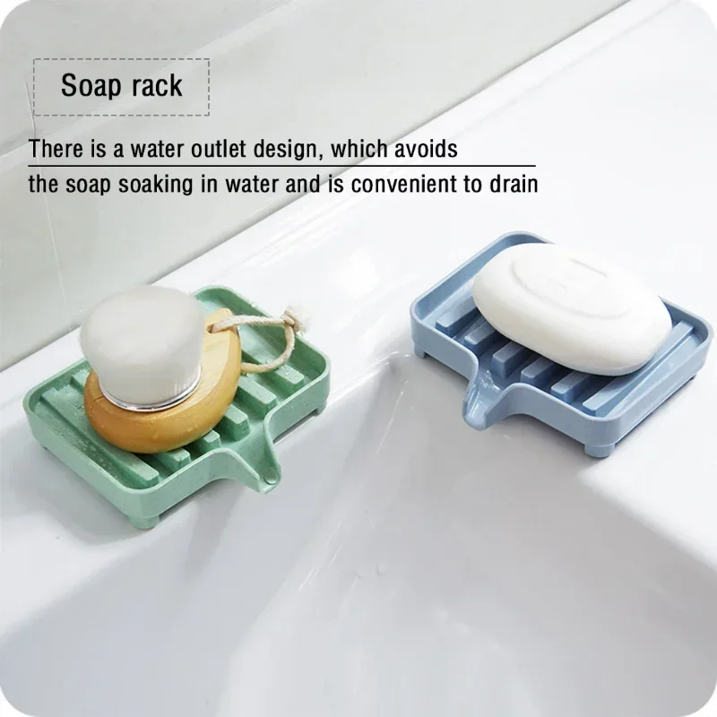1PC Creative Wheat Straw Soap Dish with Drainage, Bathroom Soap Holder, Eco-Friendly Soap Storage for Bathrooms - High Cost Perf 5