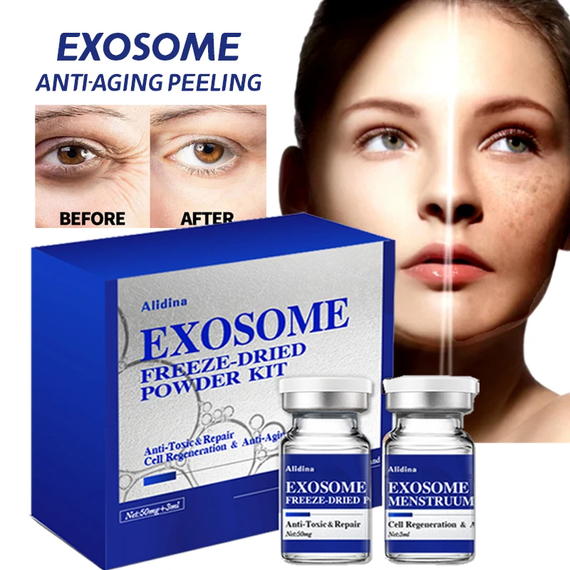 D Exosome Pore Shrinking Essence Stem Cells Peptide Instant Anti-wrinkle Serum Collagen Moisturizing Nourish Firm Skin