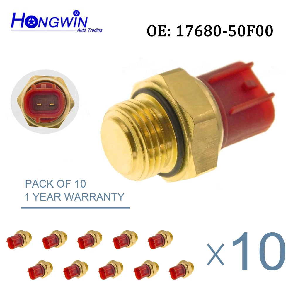 CoolantTemperatureRadiatorFanSwitchSensor1768050F001768033E00ForSuzukiKingQuad