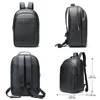 WESTAL  Men's Business Backpack For 15.6 Inch Laptop Black Document Bags Large Capacity Student Schoolbag Travel Casual Daypack 3