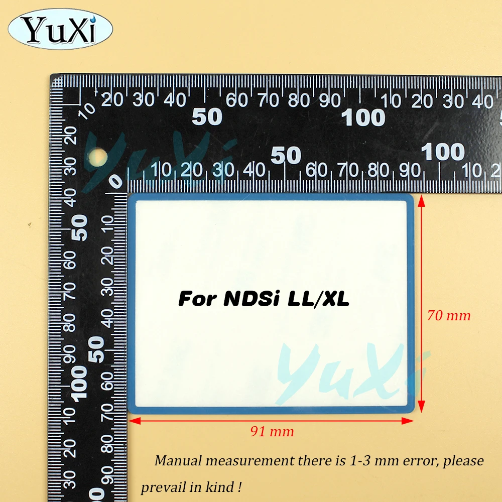 1Pcs For NDSi XL LL Plastic Upper Screen LCD Screen Lens Cover For Nintend DSi Game Console Colorful Top Protection Panel Part