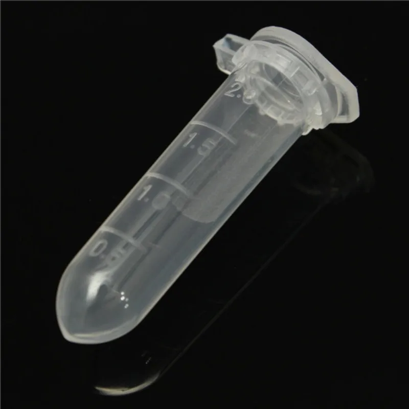 100pcs 2mL Polypropylene PP Centrifuge Tubes -- Banggood.com