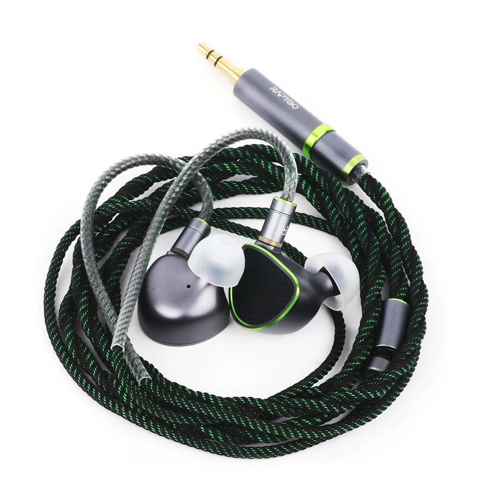 RAPTGO HOOK-X 14.2mm Open Planar Driver+PZT Driver HiFi In-ear Earphone description image 5