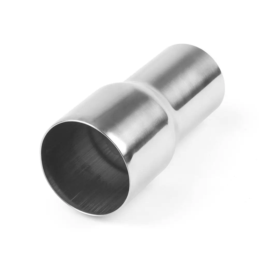 Stainless Steel Automotive Modification Exhaust Pipe Universal Straight Car Modification Exhaust Pipe Intake Connector