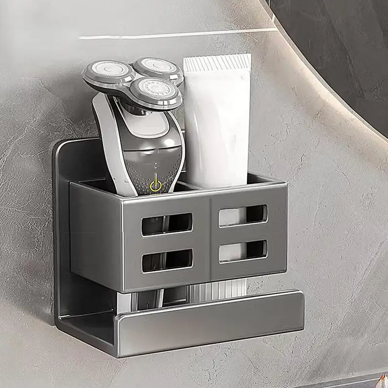 No Drill Shower Shelves Bathroom Organizer Rack Wall-Mounted Bathroom Shelves Over Toilet Floating Bathroom Shelves For Inside 2