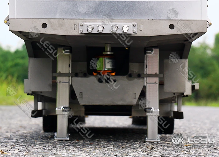 Electric Support Legs for Tamiya 1:14 RC Truck Tractor Scania 770s MAN Benz Volvo 1:14 Trailer Electric Lifting Legs DIY Parts 