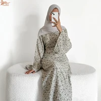فستان نسائي إسلامي بسيط مطبوع للصيف 2026، عباءة يومية للنساء المسلمات، فساتين أنيقة محتشمة رائجة البيع 1 فستان نسائي إسلامي بسيط مطبوع للصيف 2026، عباءة يومية للنساء المسلمات، فساتين أنيقة محتشمة رائجة البيع 2