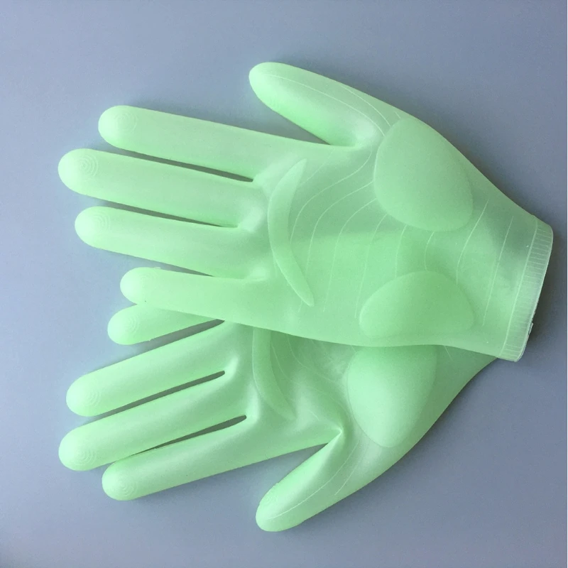 1Pair Reusable Silicone Protective Gloves For Resin Casting