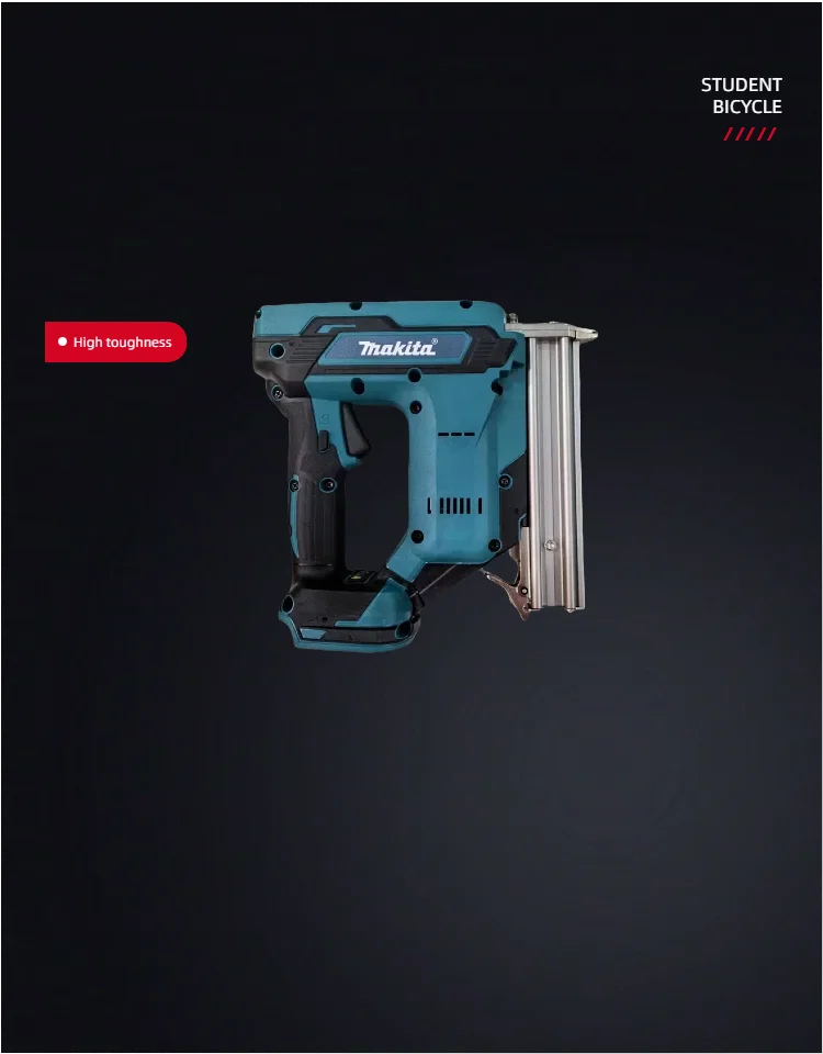 Cordless Electric Nail Gun Makita 18V nailer rechargeable Brushless Electric staple gun Cordless Electric Nail Gun for Home Woodworking and Carpentry tools