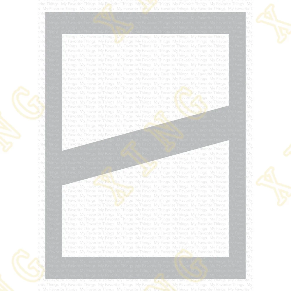 

Diagonal Center Strip Layering Stencils Painting DIY Scrapbook Coloring Embossing Paper Card Album Craft Decorative Template