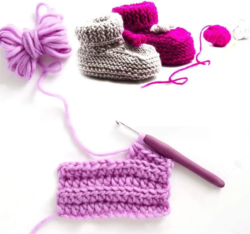38pcs/set Crochet Hooks Set Crochet LargeEye Blunt Yarn Weave Knitting  Needles Kit Needle Set Weave Craft Tools With Bag - AliExpress