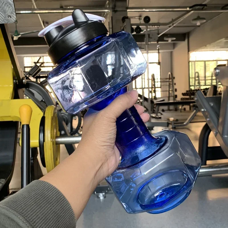 Water Dumbbell Bottle Gym Running Large Capacity Fitness Bodybuilding Outdoor Bicycle