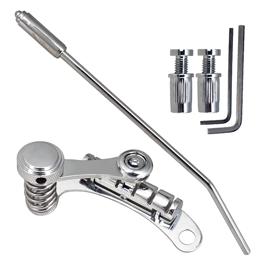 

Upgrade Your For LP and For SG Guitars with our Durable Chrome Bridge Stop Bar TaiFor LPiece and Tremolo System