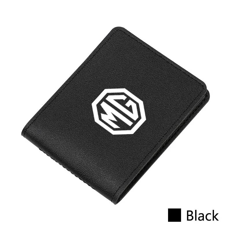 Premium Leather Car Logo ID Document Holder Card Cover