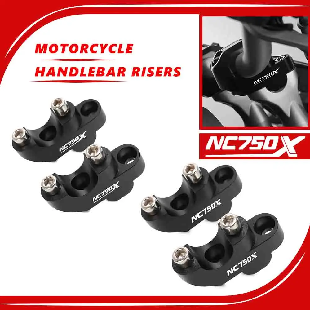 

New For Honda NC750X NC750 NC 750 X 750X DCT 2014-2023 2022 Motorcycle Accessories Riser Lifting Handlebar Clamp Handlebar Riser