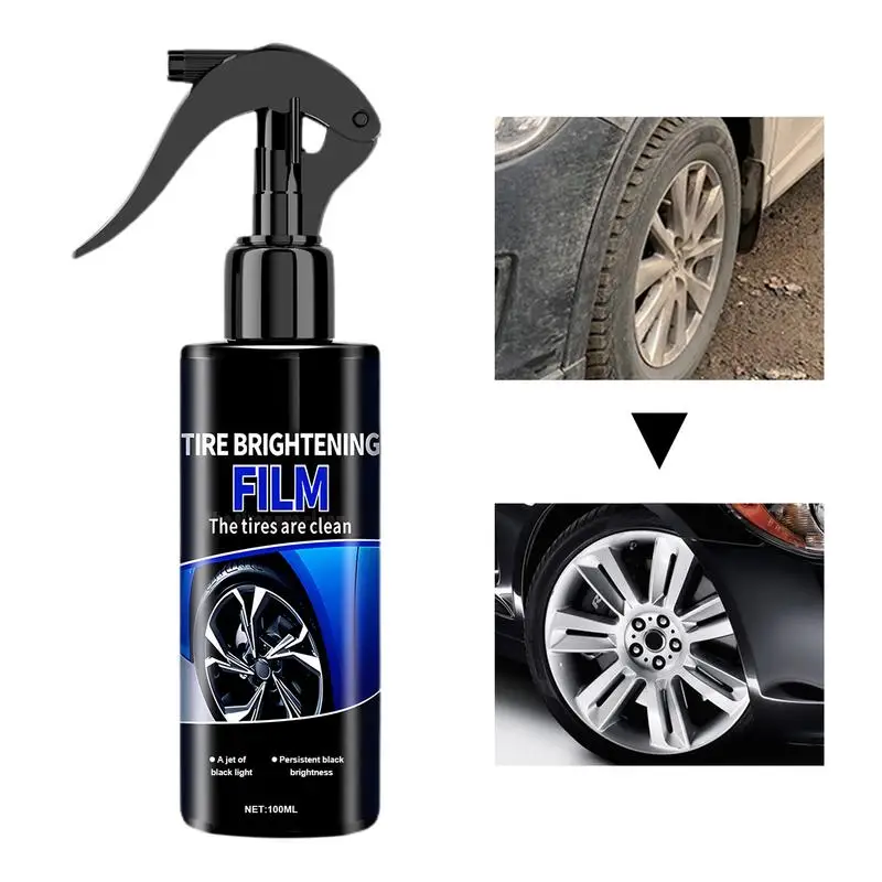 

Tire Shine Coatings Long Lasting Tyre High Gloss Easy Application Non Greasy Car Auto Tire Refurbishing Agent Cleaner Coating