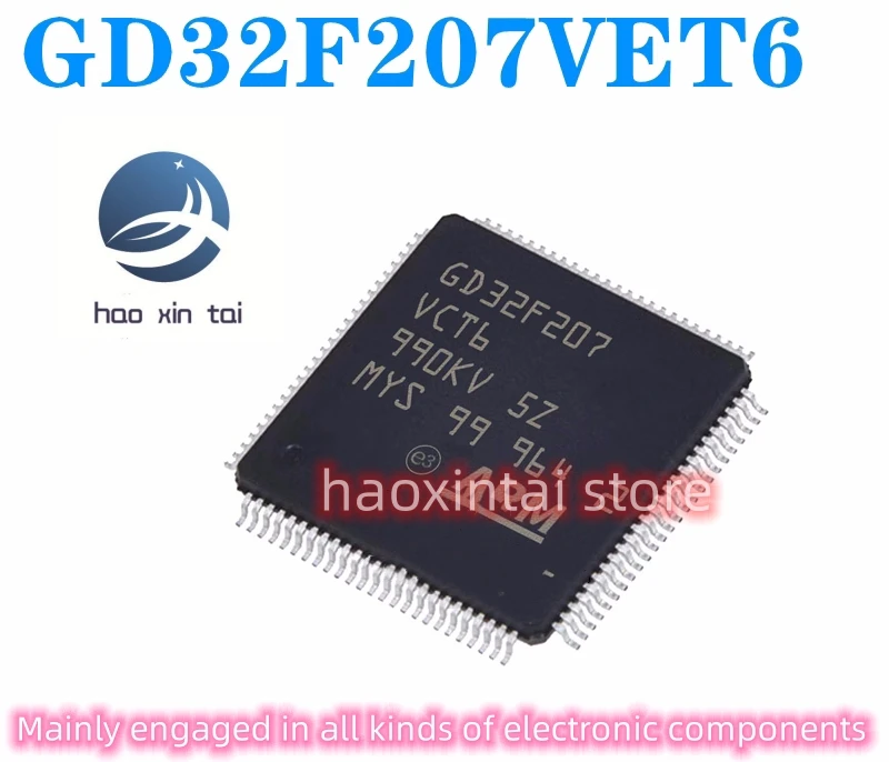 

5pcs GD32F207VET6 LQFP-100 new spot single chip microcomputer 32-bit microcontroller chip