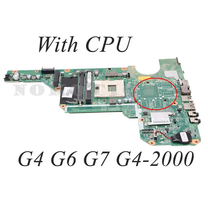 

DA0R33MB6E0 R33 Motherboard For HP Pavilion G4 G6 G7-2000 G6-2000 G4-2000 MAIN BOARD 680568-501 680568-001 HM76 DDR3 With CPU