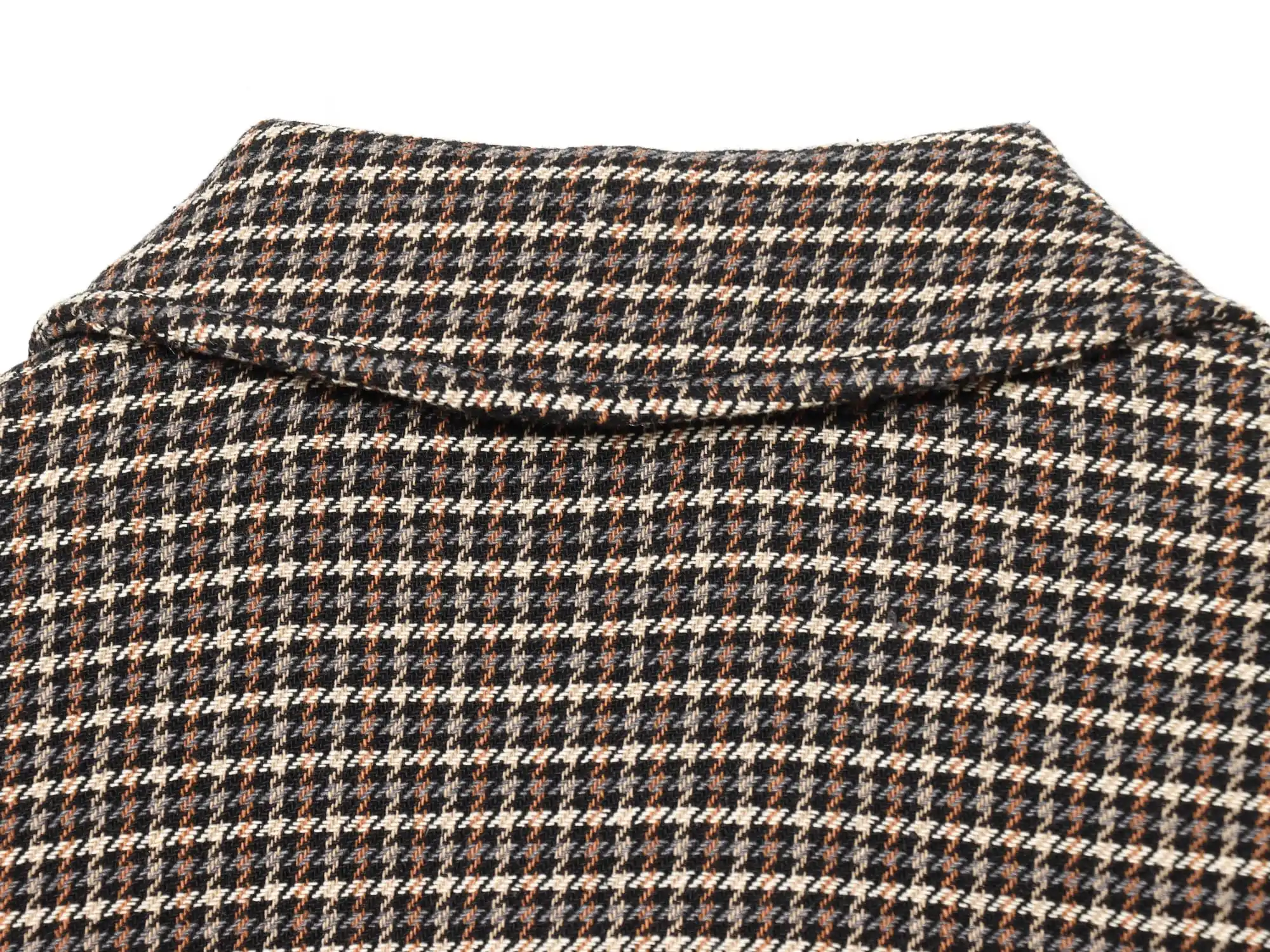 KONDALA Trendy High Street Plaid Jacke Frauen Herbst Vintage Revers Zipper Jacke 2026 Frühling Mode Casual Pendeln Weibliche Jacke – Detail 10