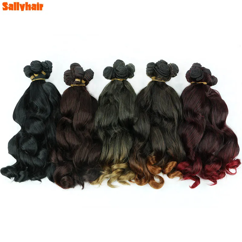 extensões afro kinky encaracolado 6 ps lot