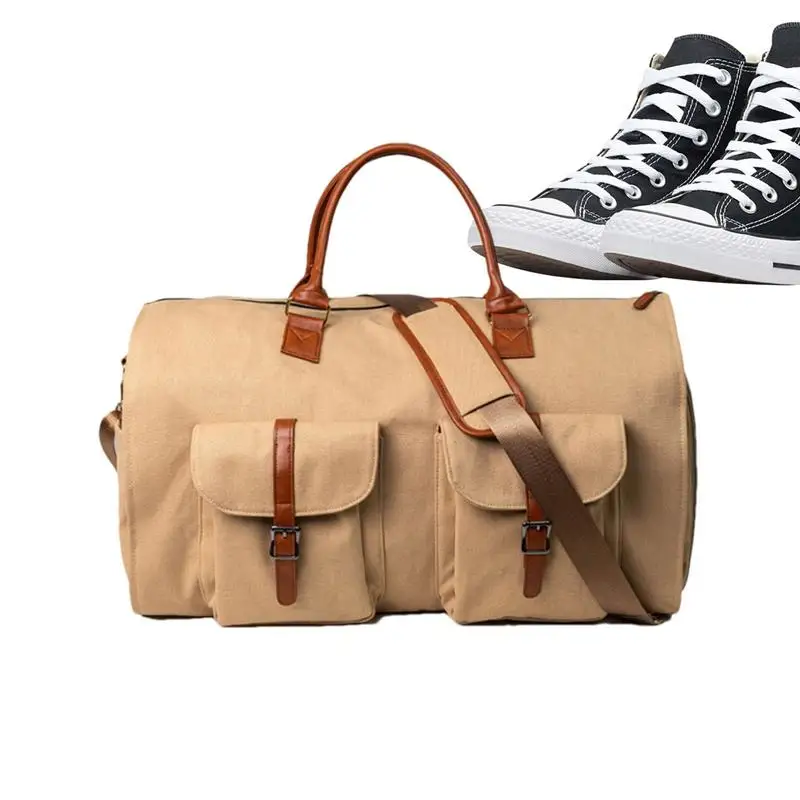 

Duffel Bags For Traveling Foldable Waterproof Garment Bag Multifunctional Zippered Flight Bag Portable Duffel Bags With Multiple