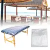 Massage Table Sheets 100pcs One Use PVC SPA Bed Cover Oil-Waterproof Protective Sheets For SPA Tattoo Massage Tables Beds 4