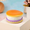 Creative Burger Squeeze Toy 3D Squishy Hamburger Fidget Toys Slow Rebound Decompression Silicone Squeeze Ball Fidget Sensory Toy 5
