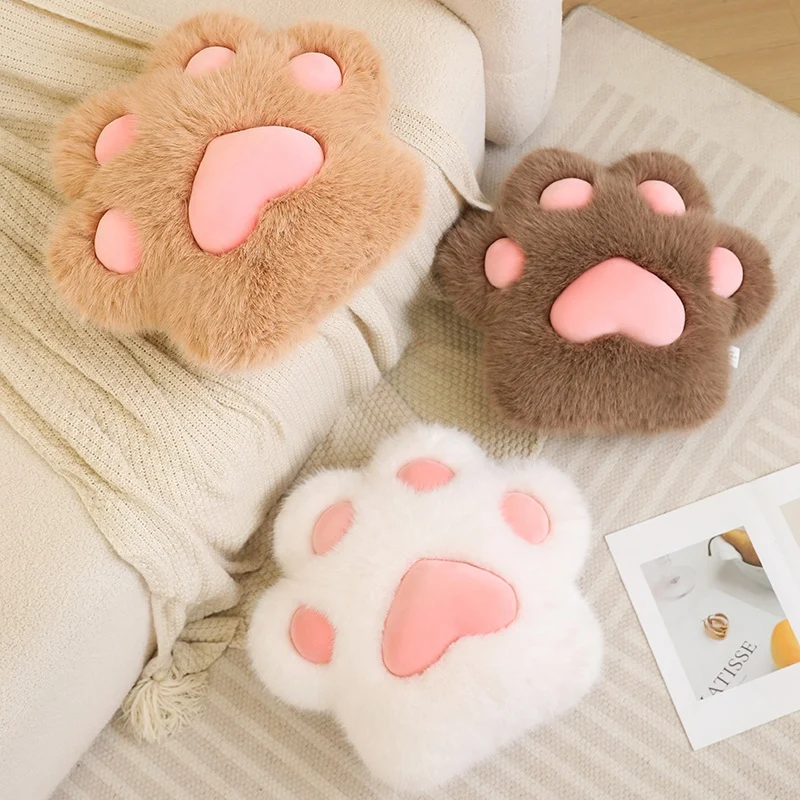 45cm Cat Paw Throw Pillow Soft And Comfortable Home Decoration Sleeping Doll Holiday Gift Send Friends And Family 6