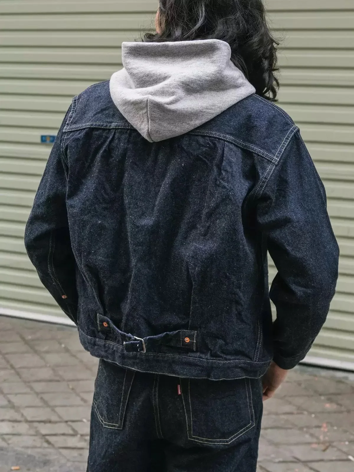 Rugged Bronson 1946 Model 506XX Jean Jacket in Raw Selvedge Denim Lot 46806XX Indigo 4
