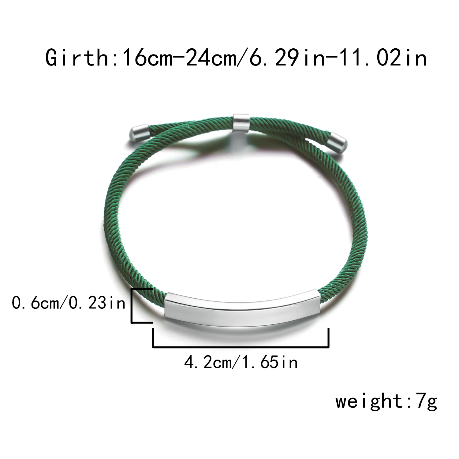 Gravierte Namens- und Datumsanzeige, personalisiertes geflochtenes Seil-Armband für Damen und Herren, Edelstahl-Halskette, Schlüsselanhänger, personalisierter Schmuck – Detail 17