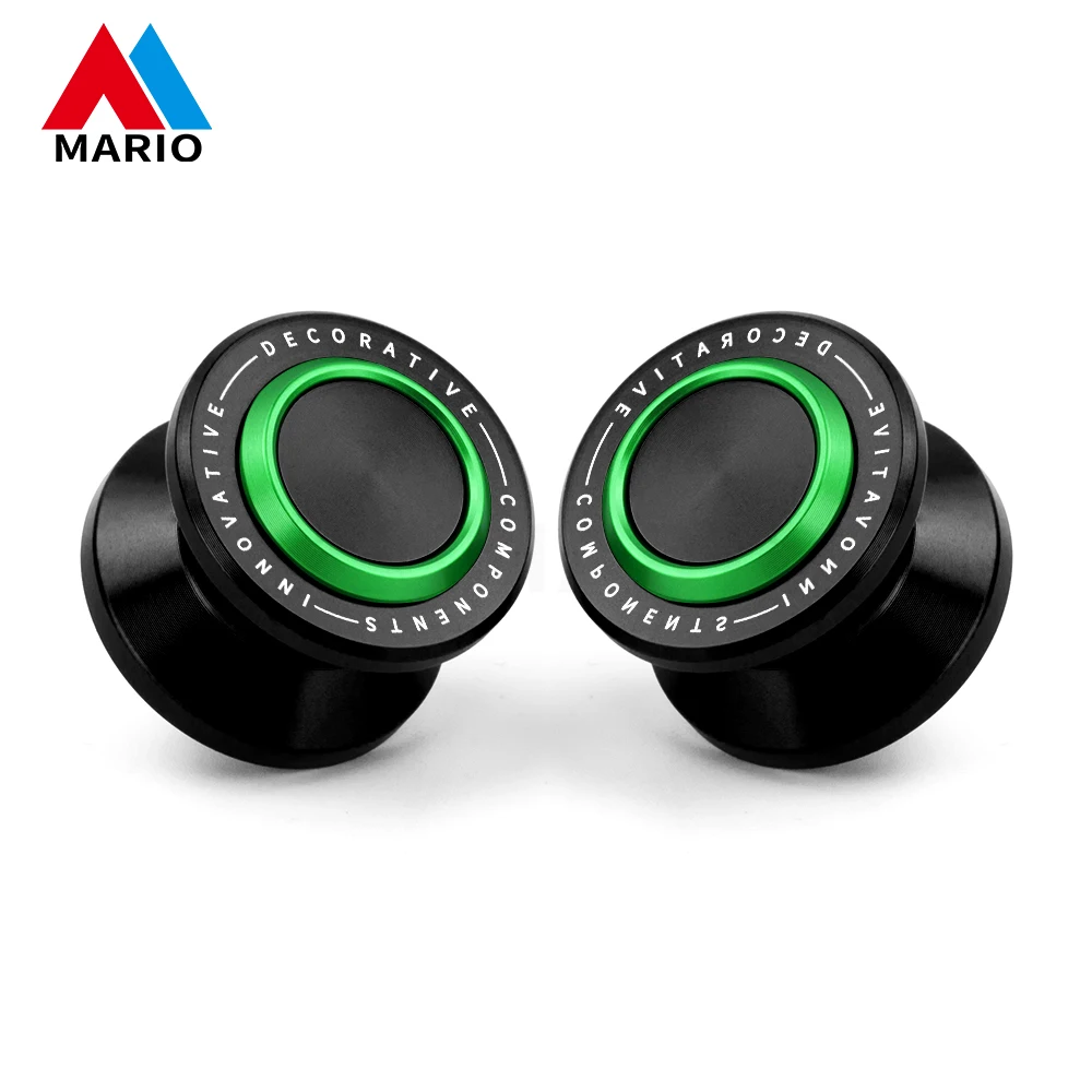 Premium Motorcycle M8 Swing Arm Stand Screw & Swingarm Spools Slider, 8mm