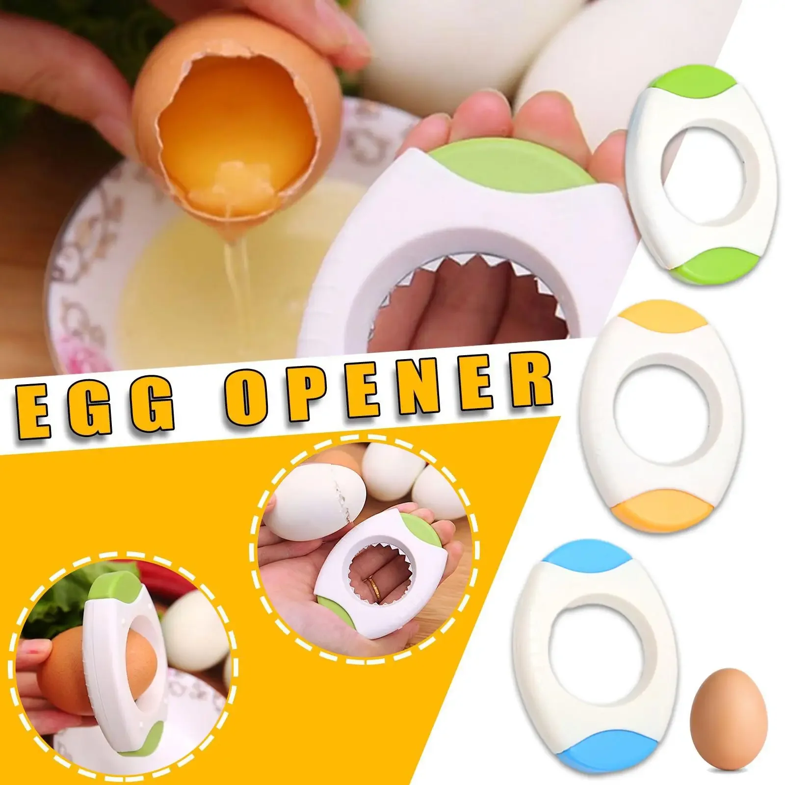 Egg Shell Opener Egg Opener Egg Shell Scissors Egg Piercer Practical Metal Egg Topper Cutter Shell Opener Steel Boiled Egg Open Creative Boiled Opener Kitchen Tools