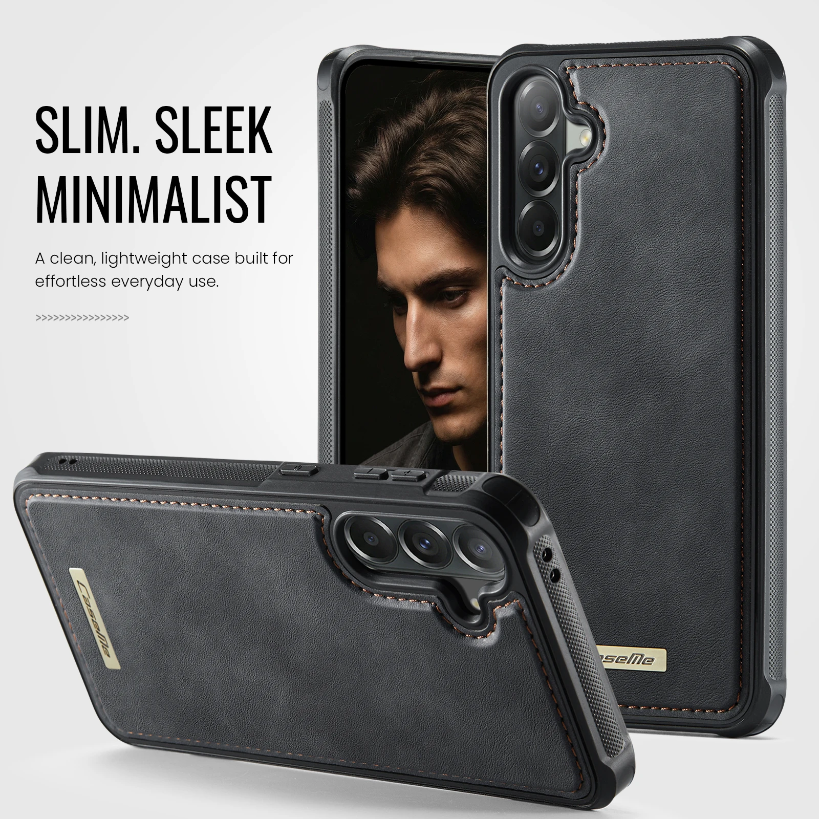 Luxury Magnetic PU Leather Shockproof Phone Case Cover