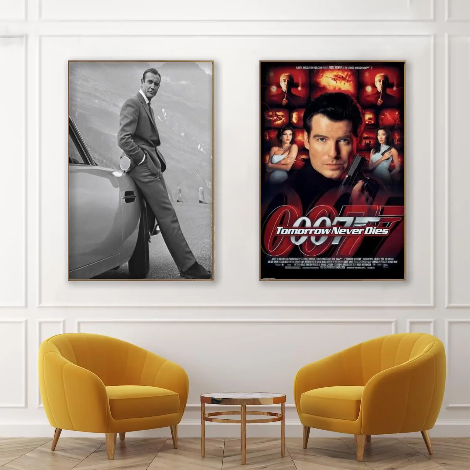 

sean connery actor Decorative Painting Canvas Poster Wall Art Living Room Posters Bedroom Painting