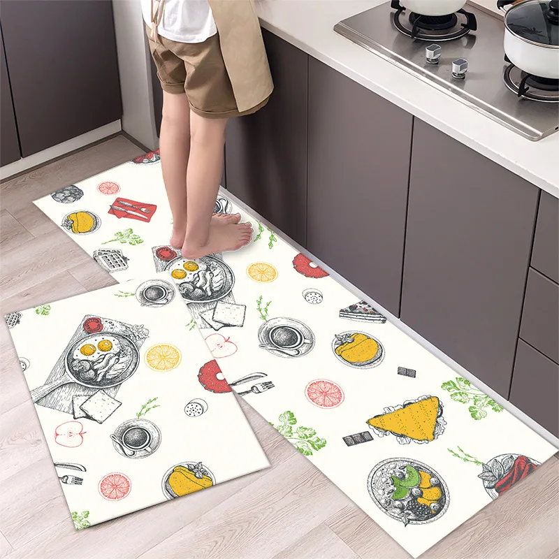 

Kitchen Mat Floor Carpet House Hold Carpet Long Strip Door Mat Modern Home Decor
