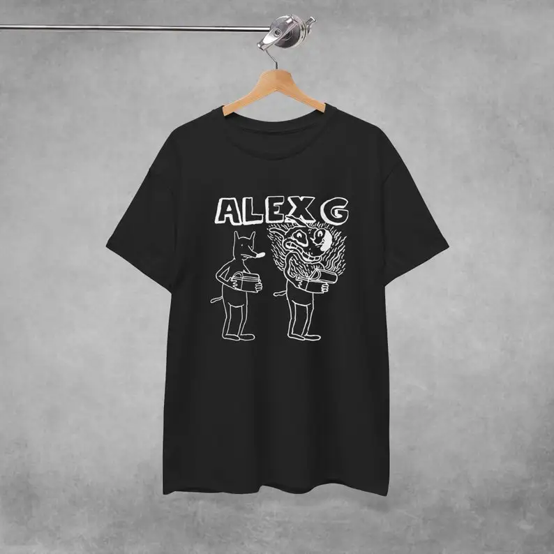 Alex G Unisex T-Shirt Art Shirt for Gift Indie Band Merch Alternative Artist Tee