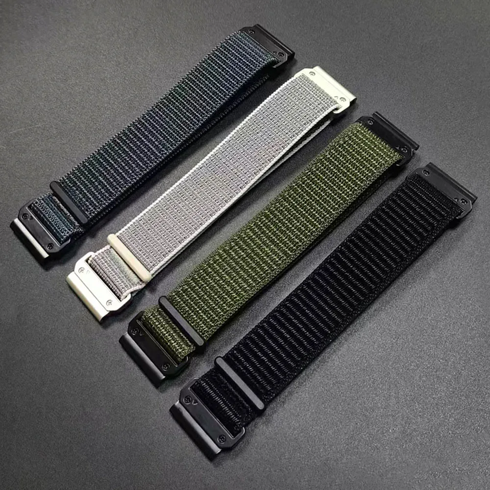 Premium Woven Nylon QuickFit Strap - Durable and Stylish Replacement Bracelet