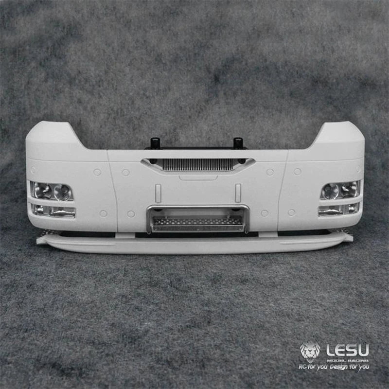 

1/14 truck toy TGX car shell metal chin pump bumper Tamiya mud head tractor accessories car LESU modelCK-TGX