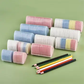 1/10/20/30pcs/Set Fabric Tailors Chalk Erasable Fabric Marker Patchwork Clothing DIY Sewing Tool Box Set Needlework Accessories 4