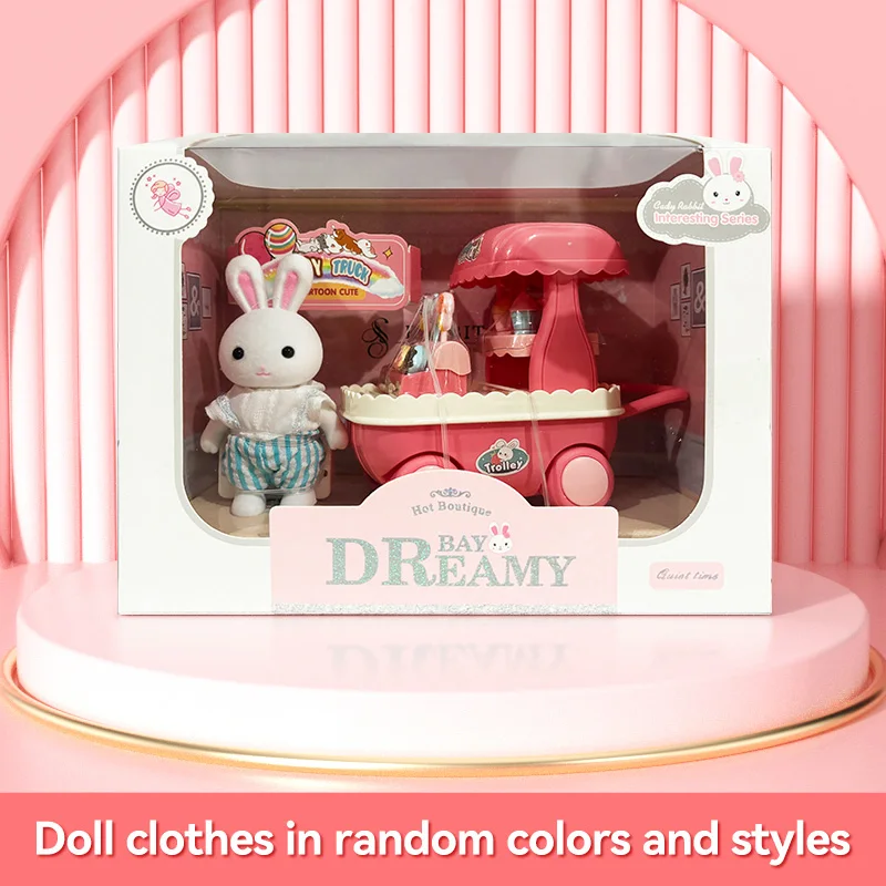 Charming Little Rabbit Play Set for Kids - Perfect Birthday Gift for Indoor Fun and Parent-Child Bonding