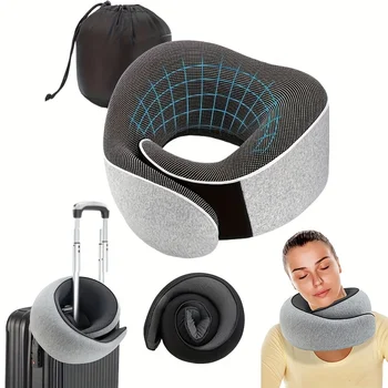 Memory Foam Travel Neck Pillow 1