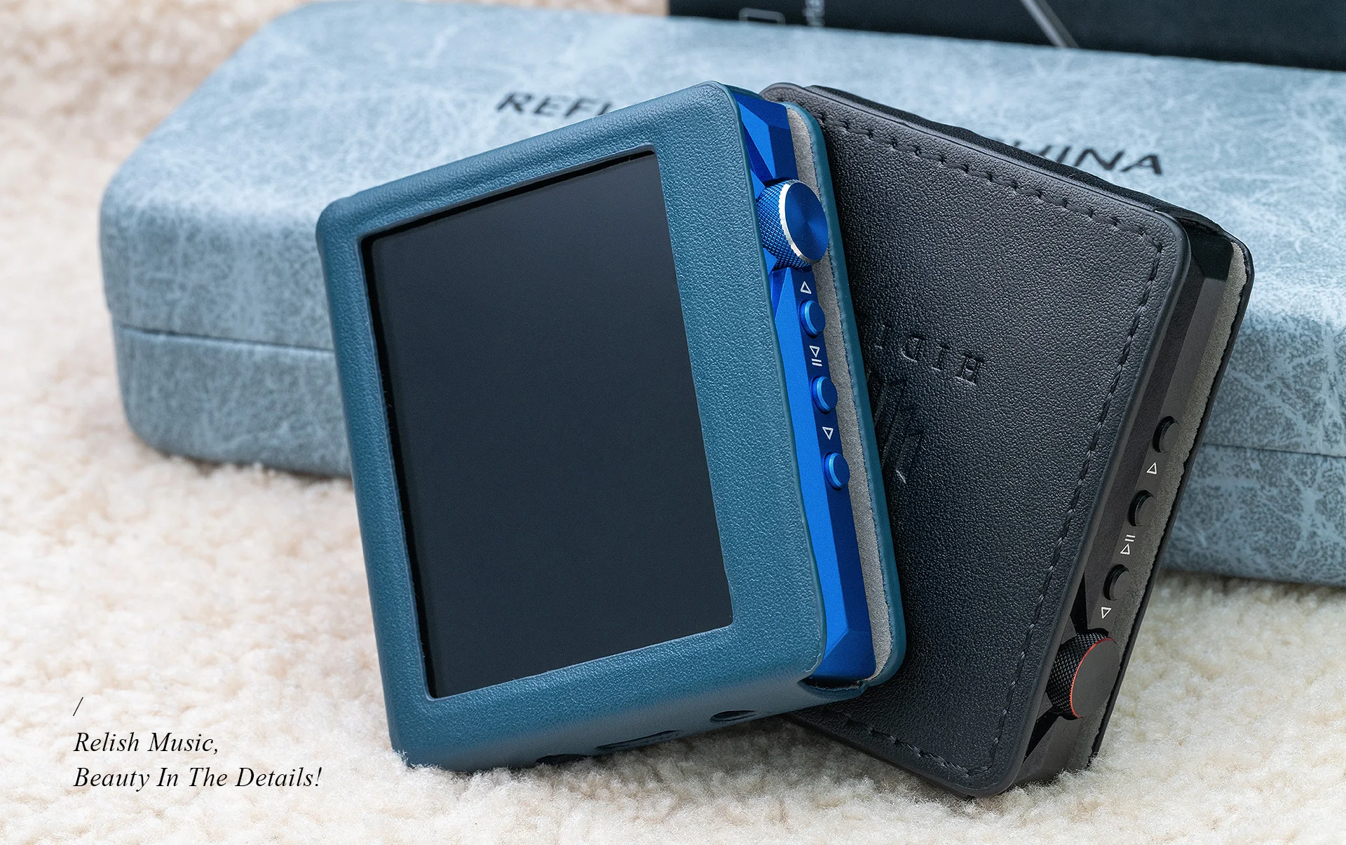 Leather Case for HIDIZS AP80 PRO-X MP3 Player music player leather case,music player case