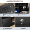 Electric Fireplace TV Stand-Led Entertainment Center-70 inch Stand with 36" Electric Fireplace-Living Room Cabinet with Storage 3
