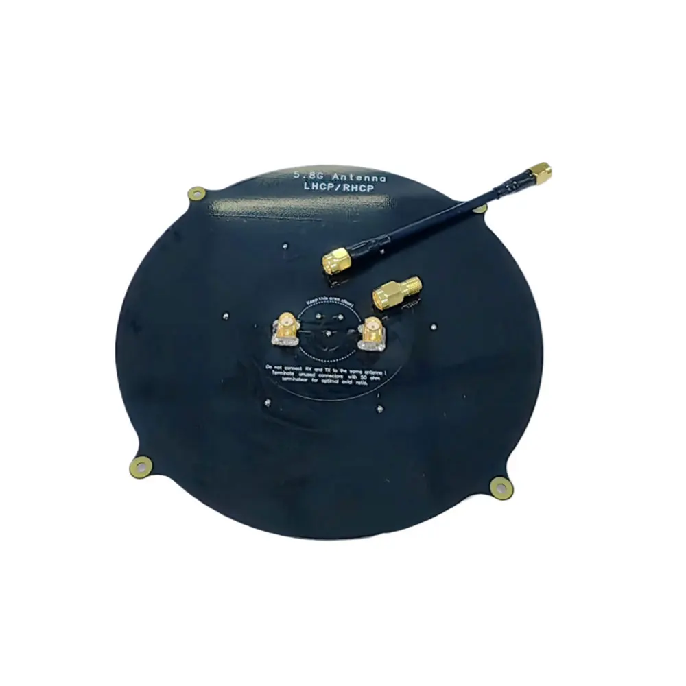 Antenne Patch FPV 5.8GHz 14dbi Gain Élevé LHCP RHCP pour Drone RC