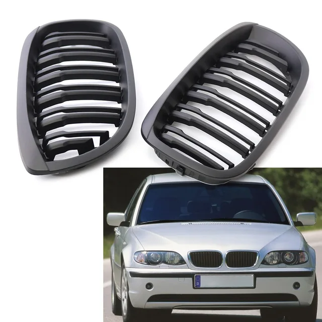 車用 グリル 用 E46 用 4 ドア 用 4D 3 シリーズ 2002 2003 2004 2005