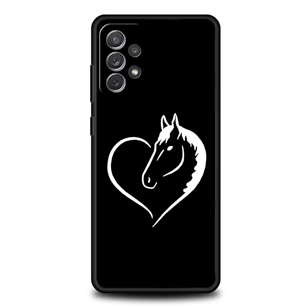 Elegant Animal Art Horse Phone Case Cover