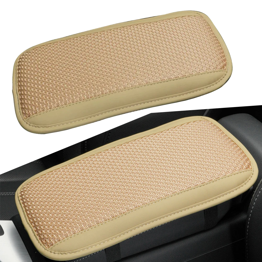 Car-Front-Armrest-Cushion-Cover-Center-Console-Box-Pad-Protector-Mat ...
