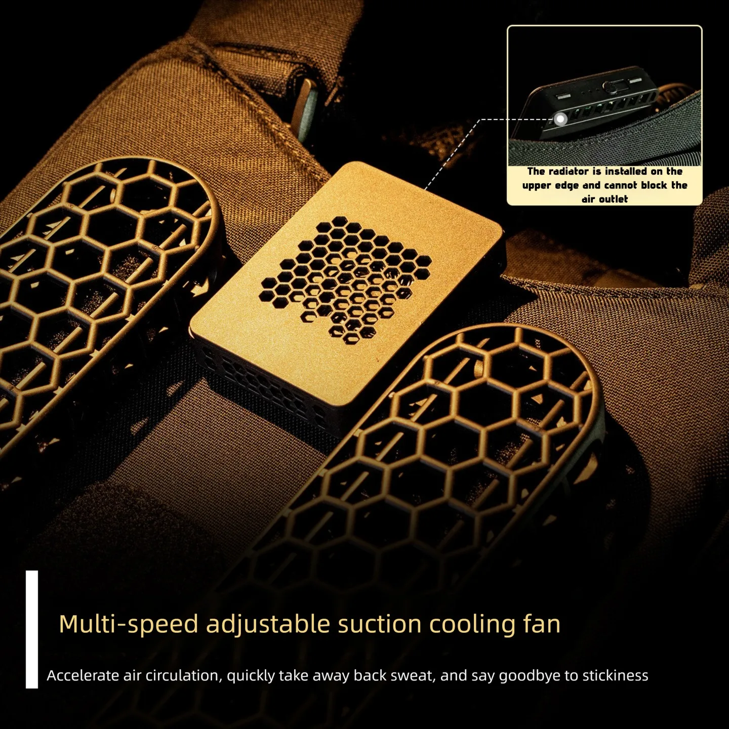  slider image of Tactical Vest Breathable Cushion